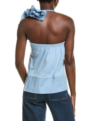 Alpha Studio Womens Spallini Top, 42, Blue