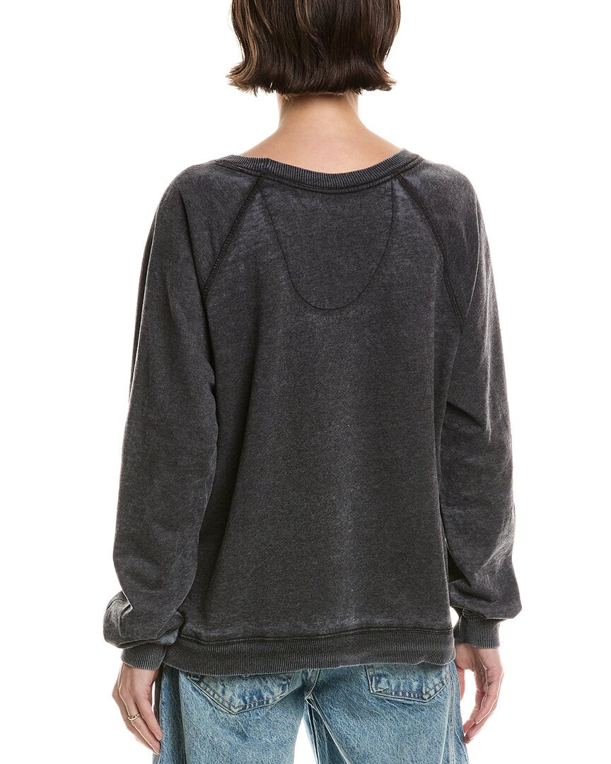 Prince Peter Tina Turner Gold Fleck Burnout Pullover