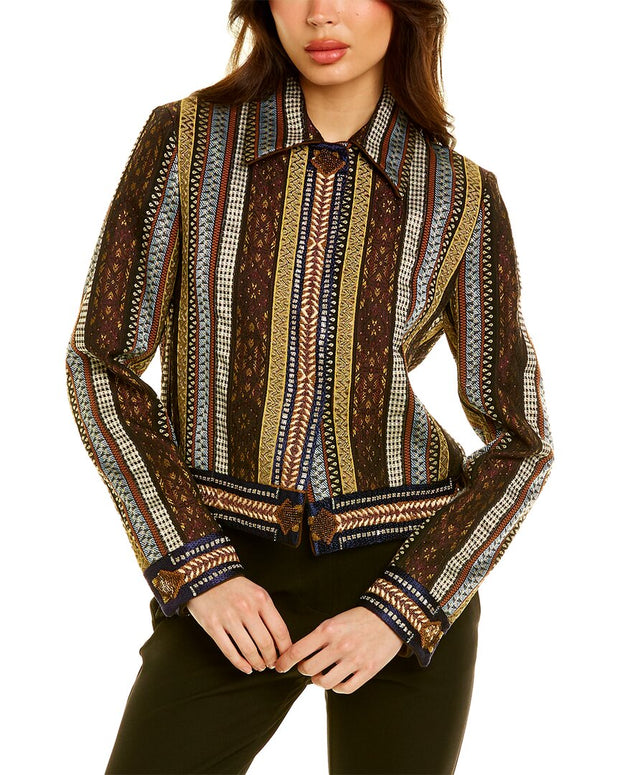 Etro Silk-Blend Jacket