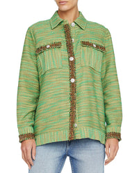 L'agence Jeanine Tweed Shacket
