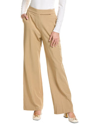 Theo The Label Gaia Wide Leg Pant Brown Multi
