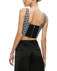 Alice + Olivia Breslin Boned Corset Top