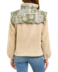 Lea & Viola Ruffle Teddy Jacket