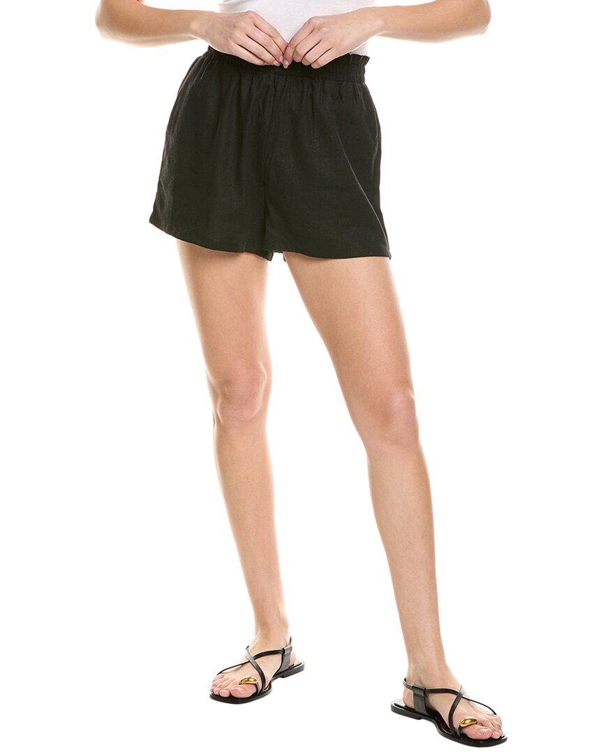 Lna Aras Linen-Blend Short