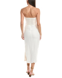 Vix Solid Sonny Midi Dress
