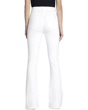 7 For All Mankind Clean White Ultra High-Rise Skinny Bootcut Jean