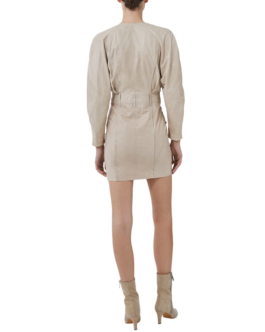 Iro Skala Leather Mini Dress