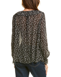 The Kooples Tie Neck Blouse