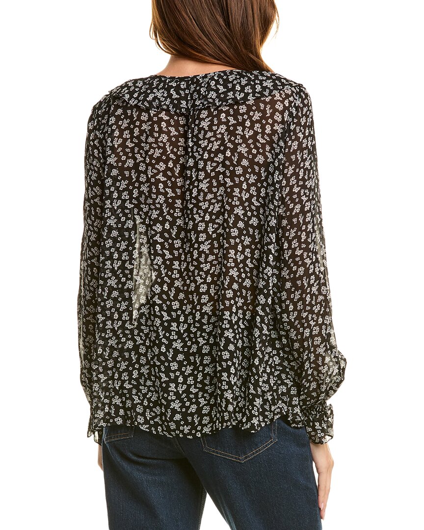 The Kooples Tie Neck Blouse