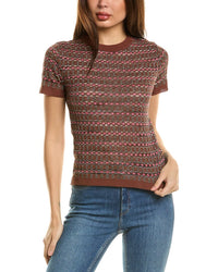 M Missoni Knit Top Brown Multi