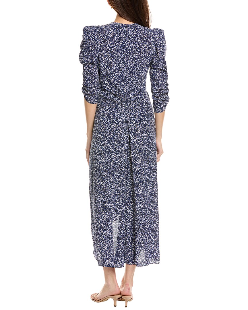 Isabel Marant E'toile Albini Silk-Blended Midi Dress