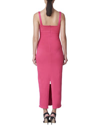 Carolina Herrera Sweetheart Silk-Blend Dress