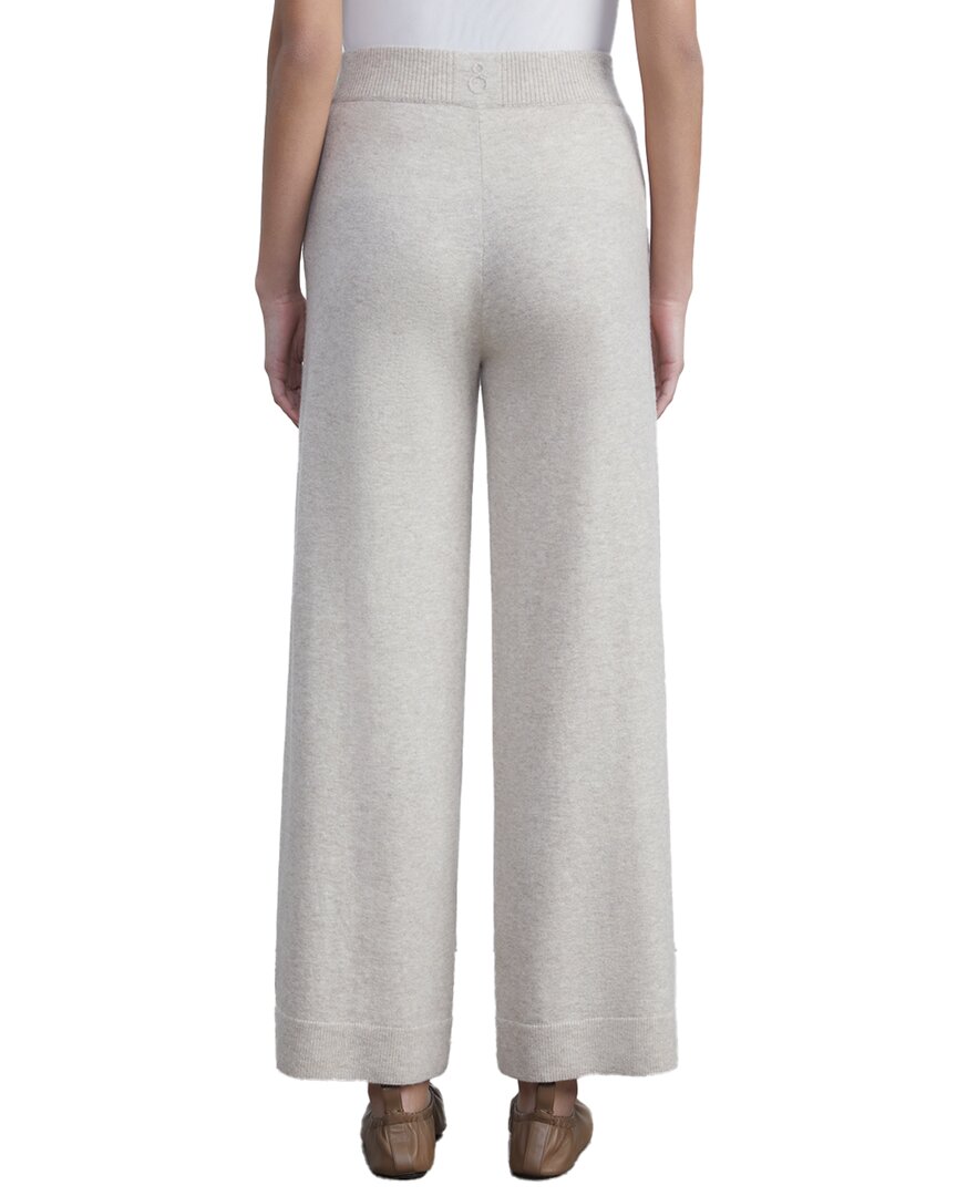 Lafayette 148 New York Lafayette 148 New York Pull On Wool & Cashmere-Blend Wide Leg Pant