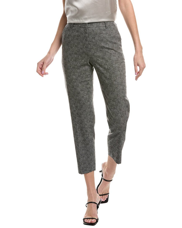 Lafayette 148 New York Clinton Wool-Blend Ankle Pant