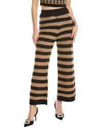 Red Valentino Mohair-Blend Pant Brown Multi Regular 0 (XS)
