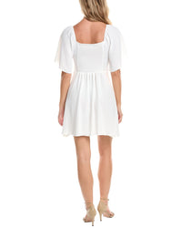 Madison Miles Tie Front Mini Dress
