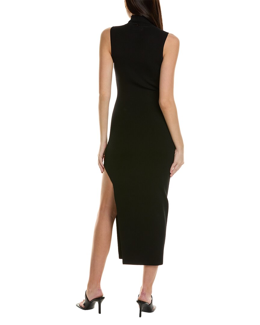 knee length dresses for ladies Nicholas Ella Midi Dress - Black