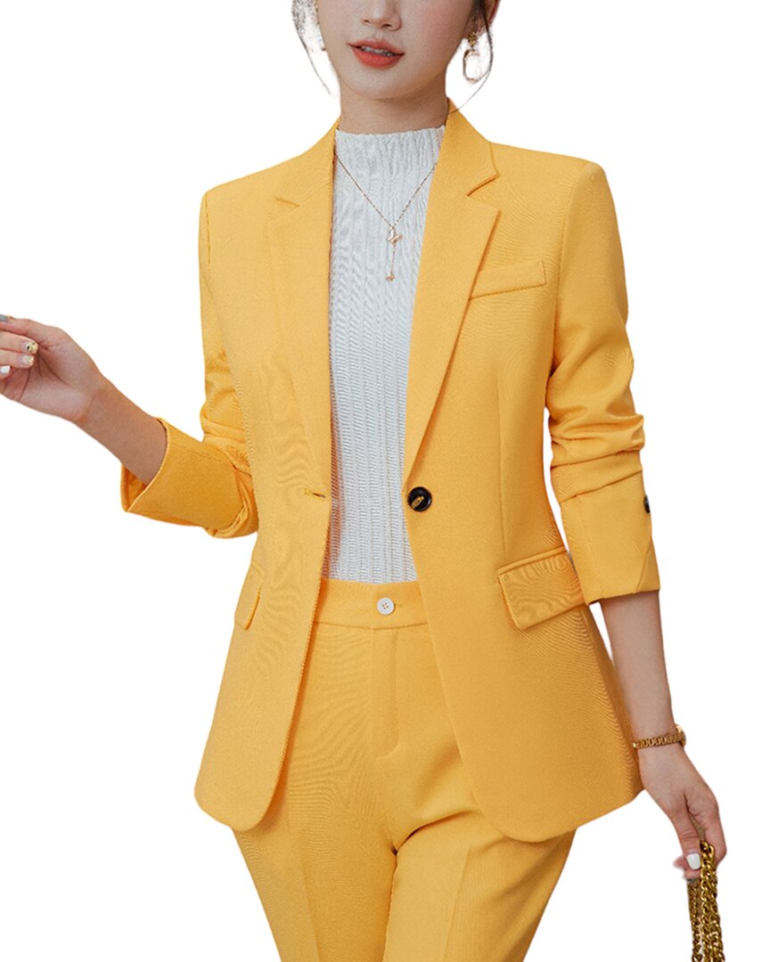 Bossy Chic 2Pc Blazer & Pant Set