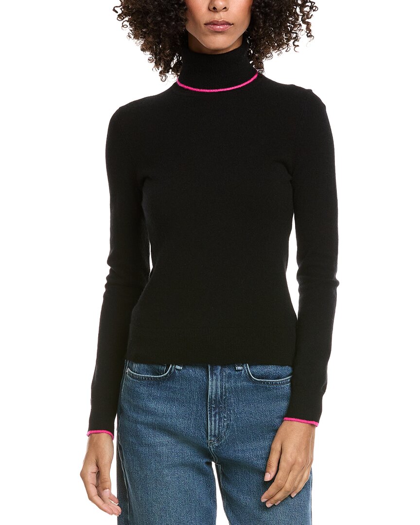 Incashmere Jersey Tipped Cashmere Sweater