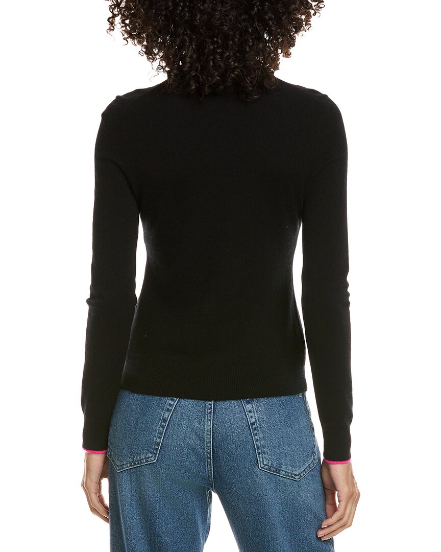Incashmere Jersey Tipped Cashmere Sweater