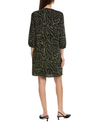 Joseph Ribkoff Chain Neckline Shift Dress