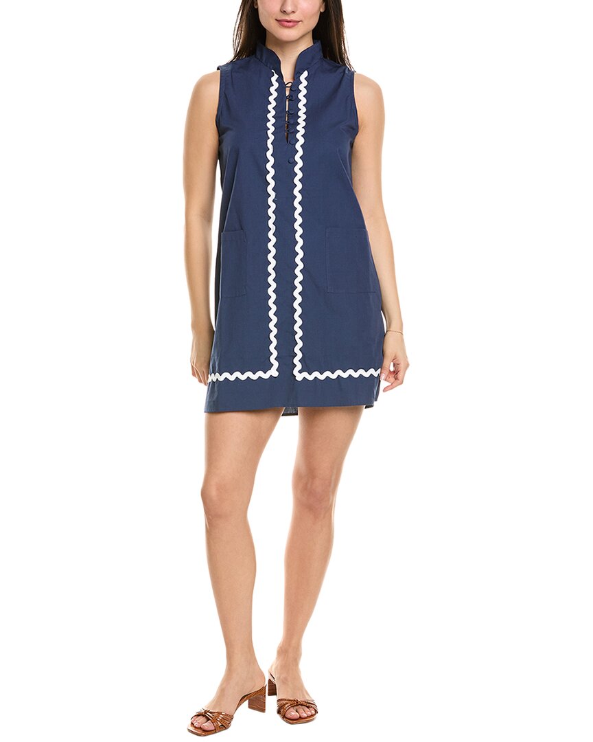 Sail To Sable Ric Rac Shift Dress
