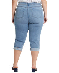 Nydj Plus Marilyn Lakefront Crop Jean