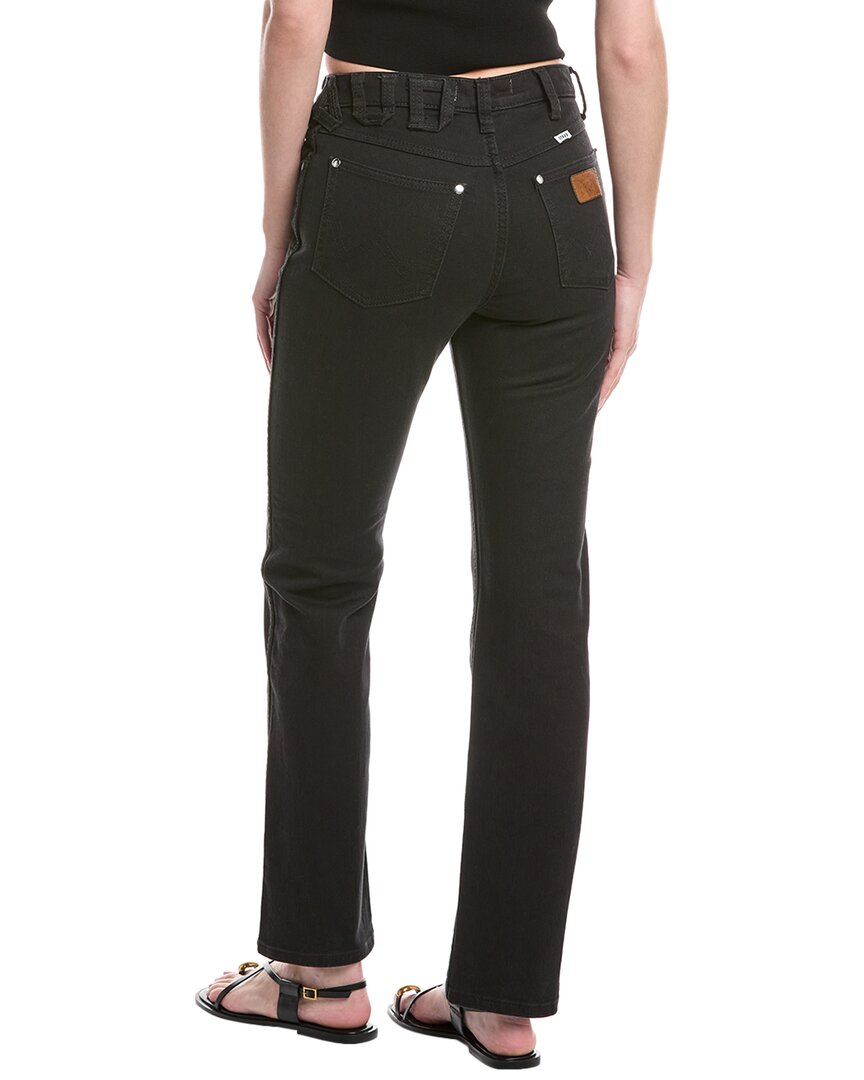 Staud X Wrangler The Everyday Black Jean