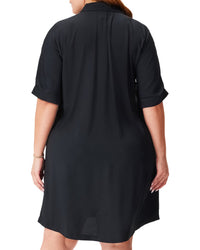 Nic+Zoe Womens Plus Polished Devon Dress, 1X
