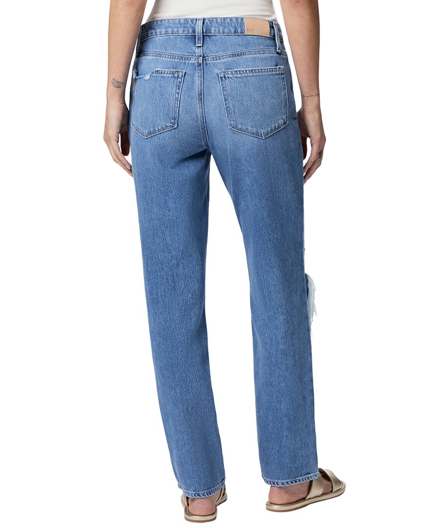 Paige Noella Nathaly Destructed Relaxed Straight Leg Jean