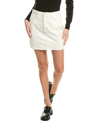Hudson Jeans Cargo Viper Mini Skirt White