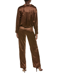 Brunello Cucinelli Silk-Blend Jumpsuit