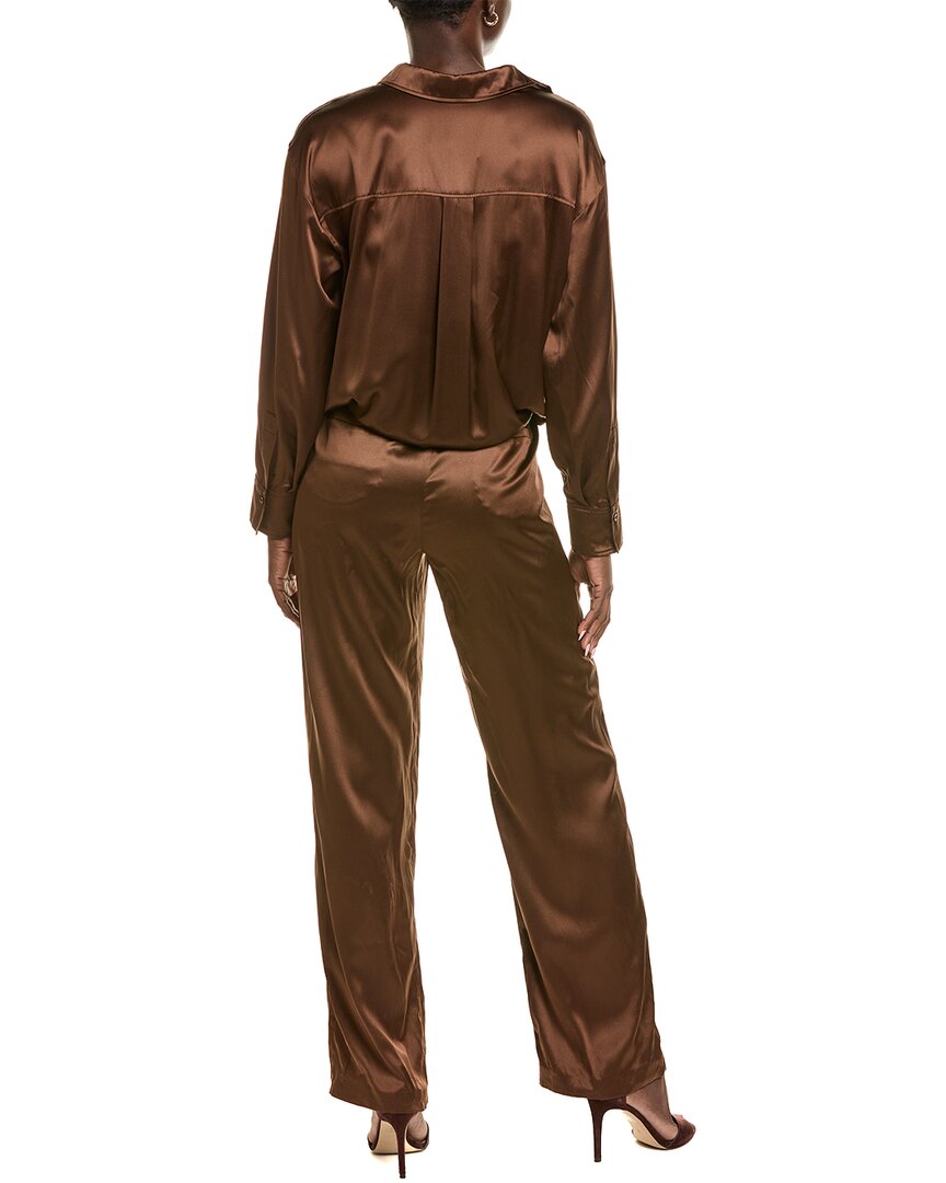 Brunello Cucinelli Silk-Blend Jumpsuit