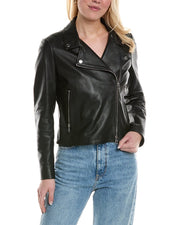 Hugo Boss Saleli Leather Jacket