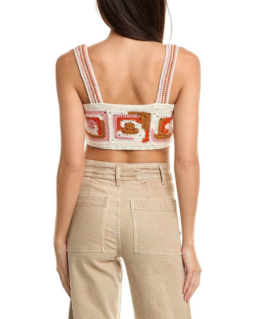 Sea Ny Hayden Crochet Wool-Blend Top