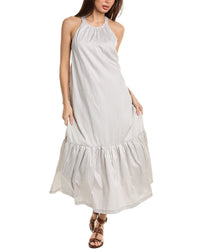 3.1 Phillip Lim Striped Tent Dress White