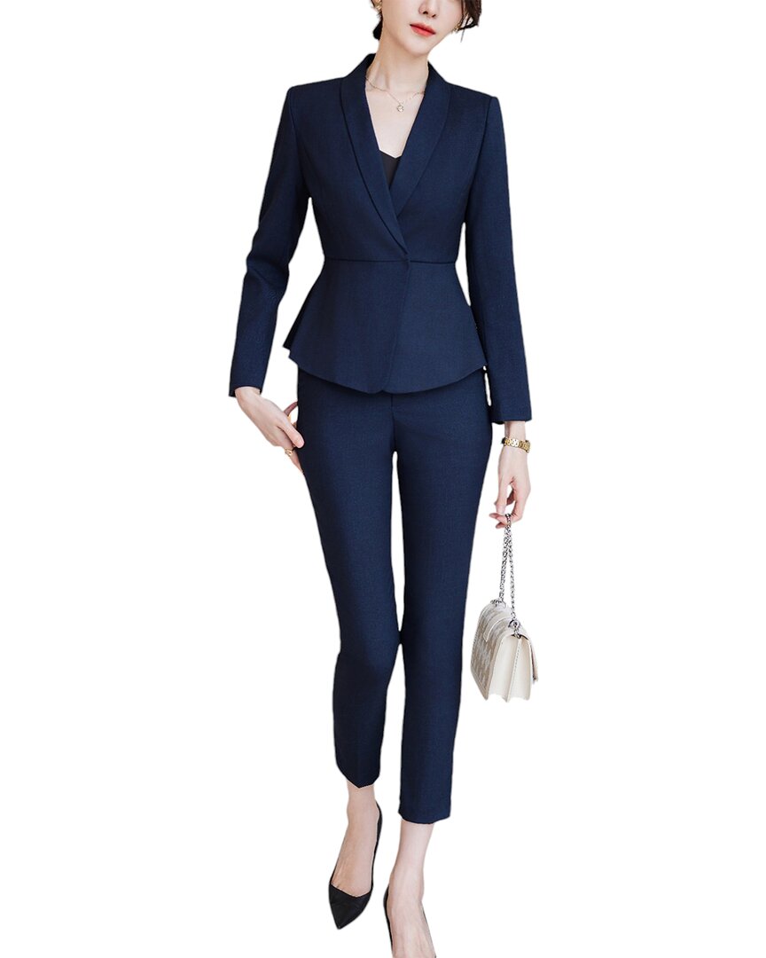 Lionello Salvi 2Pc Blazer & Pant Set