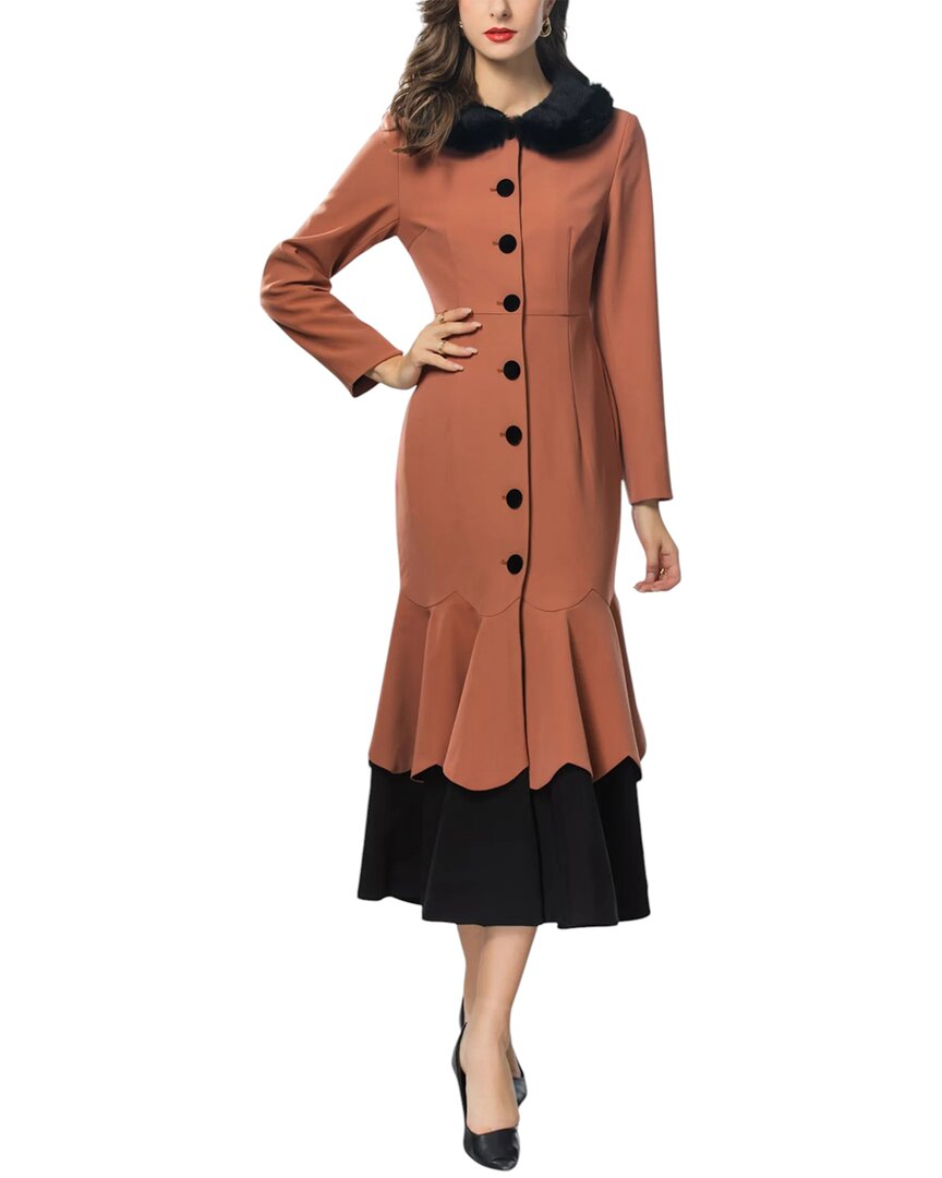 Burryco Dress Brown Multi
