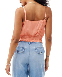 Bella Dahl Smocked Waist Cami
