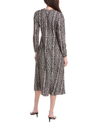 Yal New York Printed Midi Dress