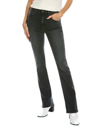 Hudson Jeans Black Sand High-Rise Baby Bootcut Jean
