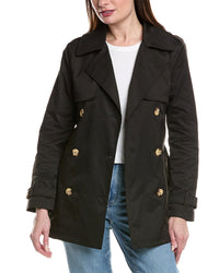 Noize Amira Trenchcoat Black