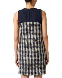 Paule Ka Tweed Wool-Blend Shift Dress