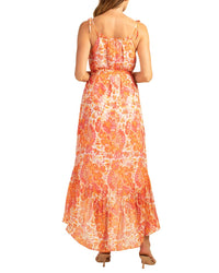 Trina Turk Honest Silk-Blend Midi Dress