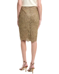 Valentino Silk-Blend Pencil Skirt