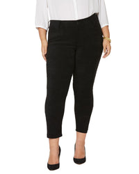 Nydj Plus Alina Ankle Black Legging Jean Black