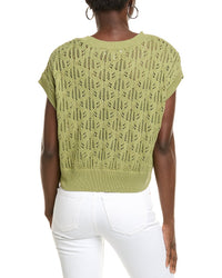 Cece Pointelle Sweater