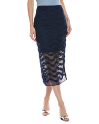 Walker&Wade Moonlight Midi Skirt Blue