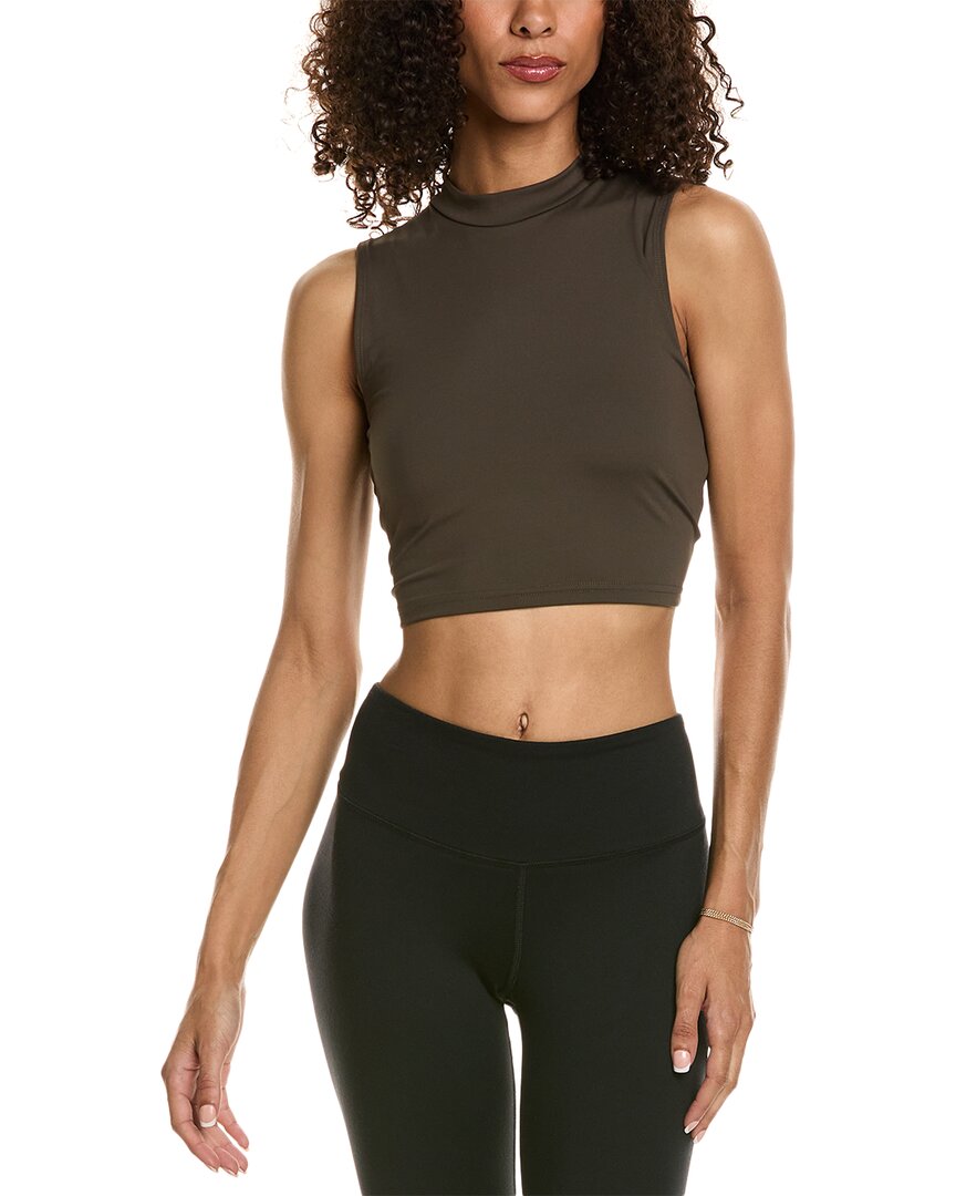 Strut This Frankie Crop Tank Grey Multi Regular 16 (XL)