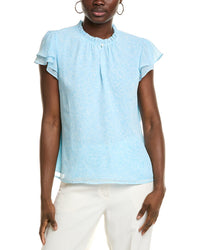 Cece Blouse Blue